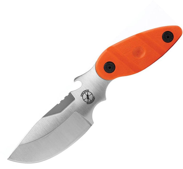 Sniper Bladeworks Skinner Satin/Orange SKINNERORGSAT by Sniper Bladeworks