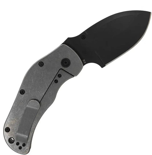 Sniper Bladeworks TOG Framelock OD Green Canvas Micarta Handle D2 Tool Steel Spear Point Blade by Sniper Bladeworks