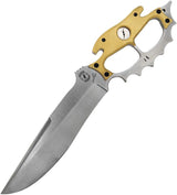 Sniper Bladeworks British Death Head Bowie BDHBRZSAT by Sniper Bladeworks