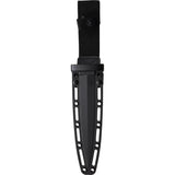 Spartan Blades George Raider Dagger - Black Powder Coated SK5 Carbon Steel 7 Inch Double Edge Blade Full Tang by Spartan Blades
