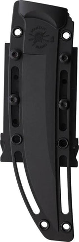 Spartan Blades Ronin Torii Fixed Blade Knife - D2 Tool Steel 6.5in Blade Black Red G10 Handle by Spartan Blades