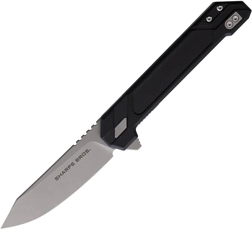 Sharps Bros. Meanstreak Linerlock G10 D2 SBKF09-G10 by Sharps Bros.