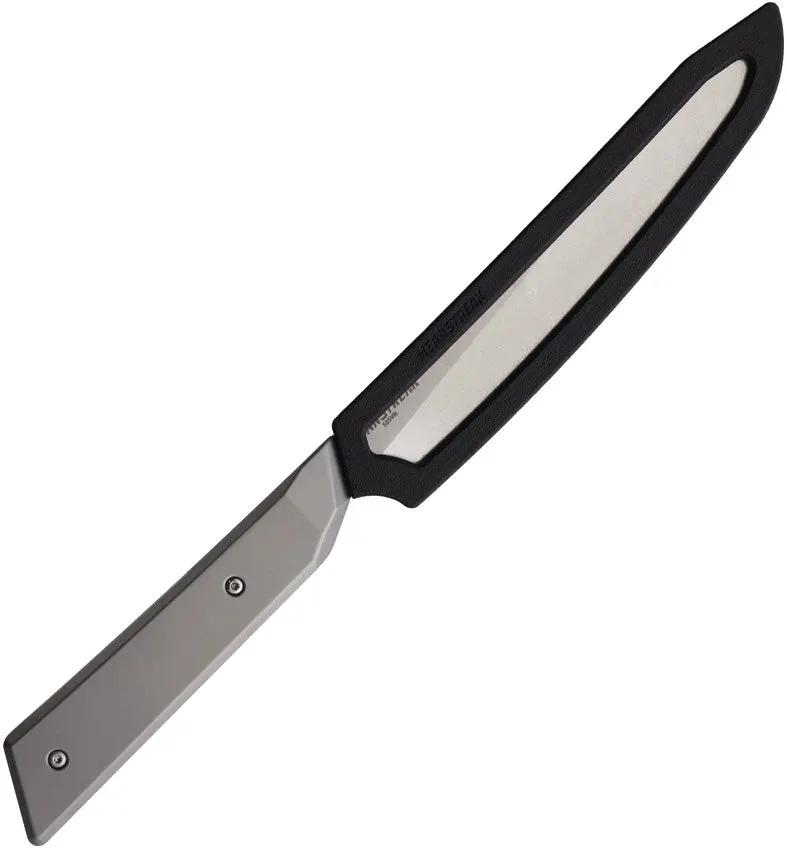 Sharps Bros Meanstreak Grill Knife S35VN Blade And Gray Titanium Handle Boxed Packaging Included SBKF05 by Sharps Bros.