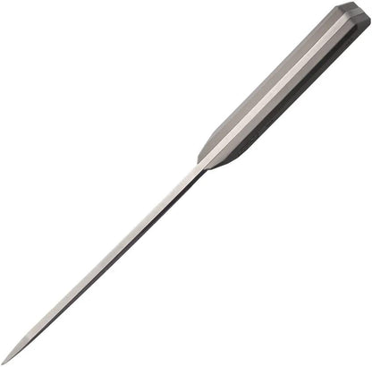Sharps Bros Meanstreak Grill Knife S35VN Blade And Gray Titanium Handle Boxed Packaging Included SBKF05 by Sharps Bros.