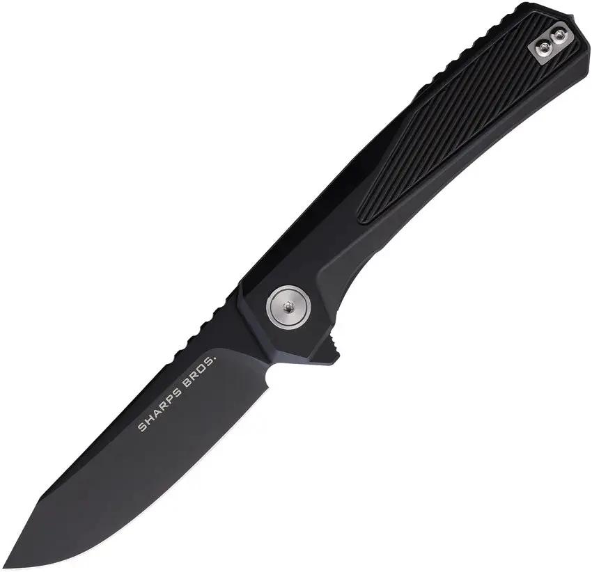 Sharps Bros. Meanstreak Framelock Black PVD SBKF08-BLK by Sharps Bros.