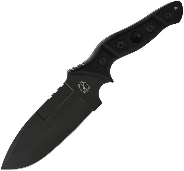 Sniper Bladeworks MAMU Fixed Blade Black MAMUBLKBLK by Sniper Bladeworks
