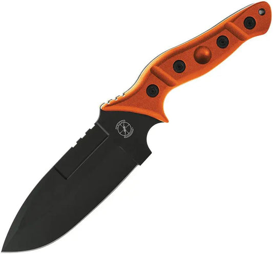 Sniper Bladeworks MAMU Fixed Blade Org MAMUORGBLK by Sniper Bladeworks