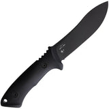Spartan Blades Harsey Nessmuk Fixed Blade - Full Tang 1095 Cro-Van Carbon Steel Black Handle by Spartan Blades