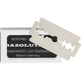 Razolution Exchangeable Blade Razor 83501 - Black Stainless Handle with 3.5 Inch Blade and 10 Replacement Blades by Razolution