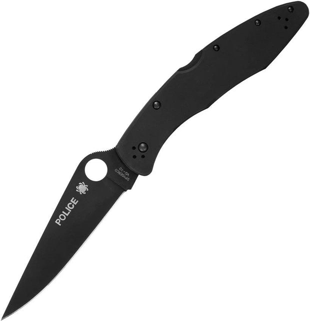 Spyderco Police Model Lockback Black C07BKP by Spyderco