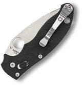 Spyderco Manix 2 Ball Bearing Lock EDC Knife - CPM S30V Blade With Black G10 Handle For Everyday Carry by Spyderco