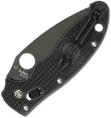 Spyderco Manix 2 Ball Bearing Lock EDC Knife - DLC Coated CTS BD1 Blade For Premium Everyday Carry by Spyderco