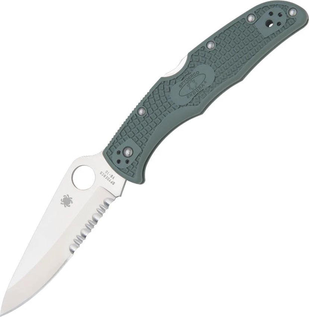 Spyderco Endura 4 Lockback Green C10PSFG by Spyderco