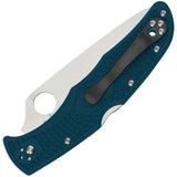 Spyderco Delica 4 Lockback Blue K390 EDC Knife - Compact, Durable Folding Knife With FRN Handle by Spyderco