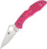 Spyderco Pink Heals Delica Lockback C11FPPNS30V by Spyderco