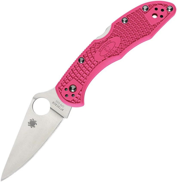 Spyderco Pink Heals Delica Lockback C11FPPNS30V by Spyderco