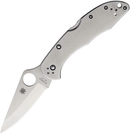 Spyderco Delica 4 Lockback Knife 3 Inch VG10 Satin Blade Ideal For Everyday Carry by Spyderco