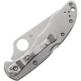 Spyderco Delica 4 Lockback Knife - 3-Inch Satin VG-10 Blade For Everyday Carry And Everyday Reliability by Spyderco