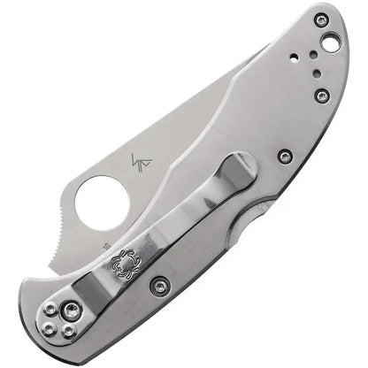 Spyderco Delica 4 Lockback Knife - 3-Inch Satin VG-10 Blade For Everyday Carry And Everyday Reliability by Spyderco
