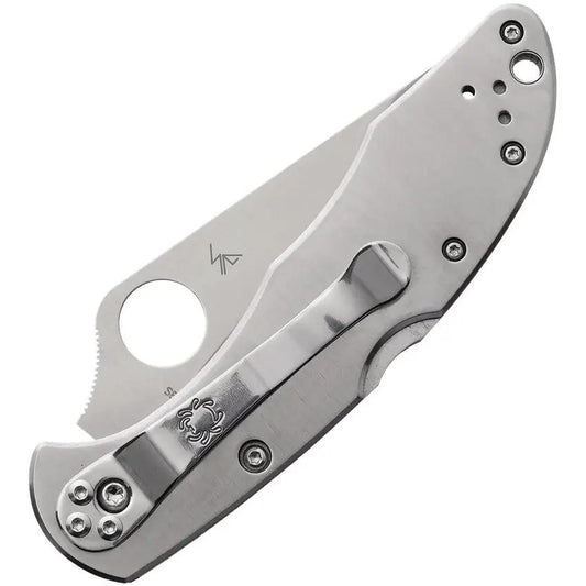 Spyderco Delica 4 Lockback Knife - 3-Inch Satin VG-10 Blade For Everyday Carry And Everyday Reliability by Spyderco
