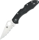 Spyderco Delica 4 Lockback Black C11SBK by Spyderco