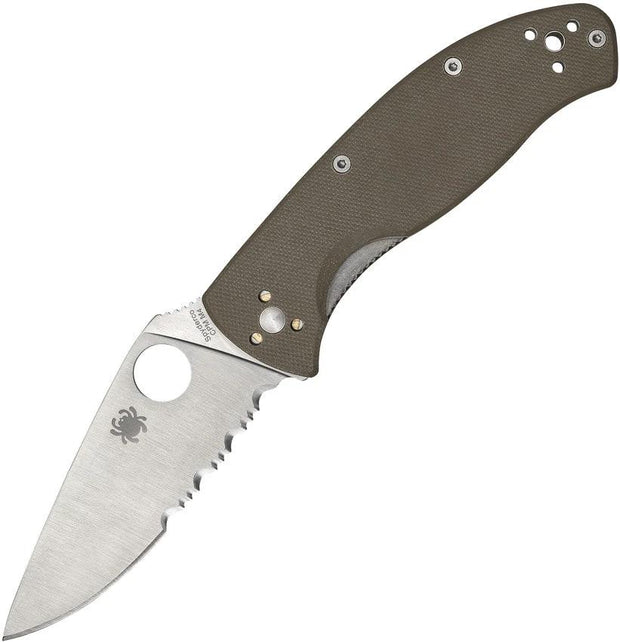Spyderco Tenacious Linerlock Brown G10 C122GBNM4PS by Spyderco