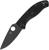 Spyderco Tenacious Knife 8Cr13MoV Black Blade FRN Handle Durable EDC Everyday Carry Tool For Enthusiasts by Spyderco