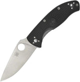 Spyderco Tenacious Linerlock Durable Black FRN EDC Knife For Everyday Carry Enthusiasts Worldwide by Spyderco