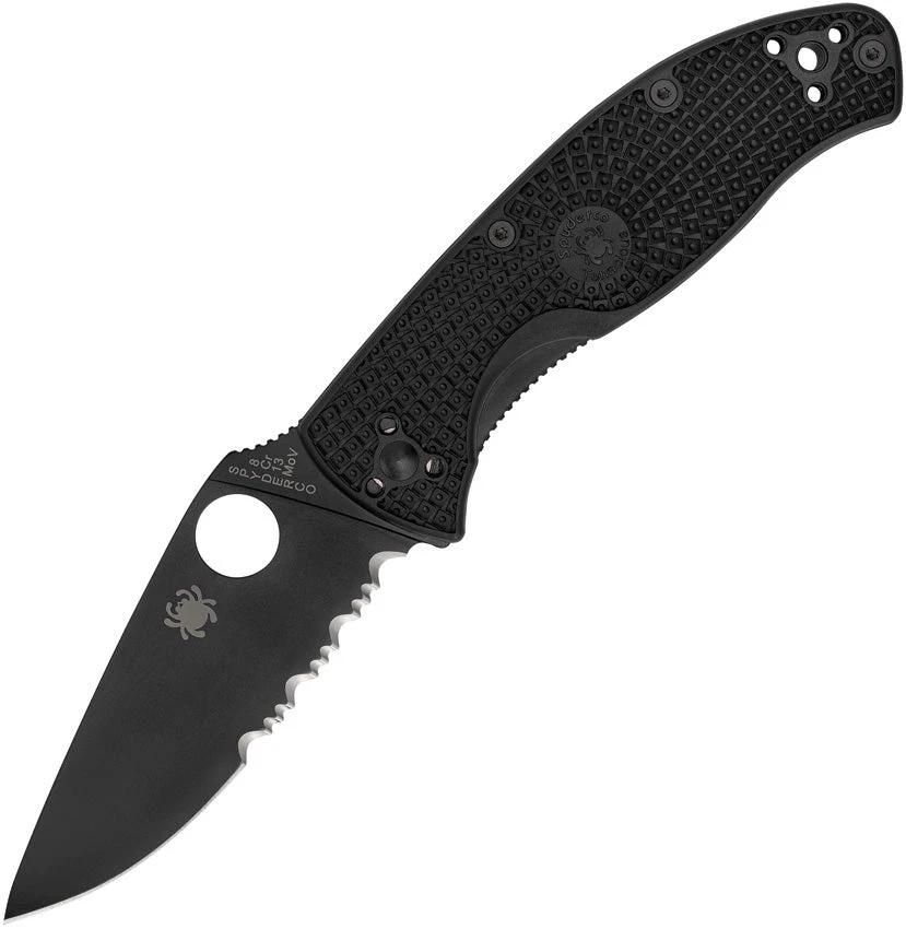 Spyderco Tenacious Linerlock Black C122PSBBK by Spyderco