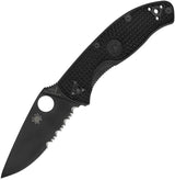 Spyderco Tenacious Linerlock Black C122PSBBK by Spyderco