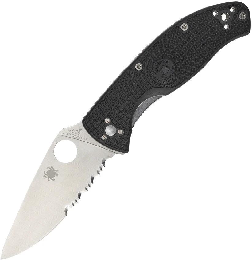 Spyderco Tenacious Linerlock Black C122PSBK by Spyderco