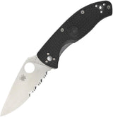 Spyderco Tenacious Linerlock Black C122PSBK by Spyderco