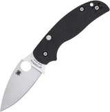 Spyderco Sage 6 Button Compression C123CFBCLP by Spyderco