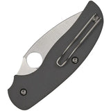 Spyderco Sage 1 Linerlock Gray G10 EDC Knife - Maxamet Blade for Precision Cutting and Premium Collectors by Spyderco