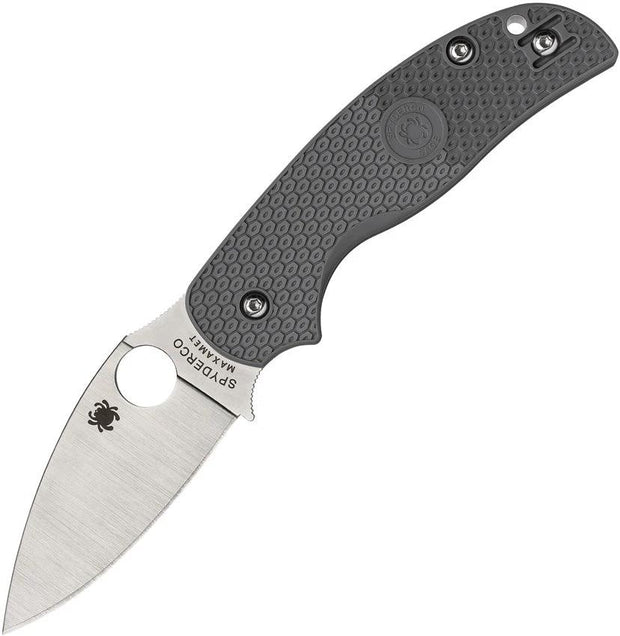 Spyderco Sage 5 Compress Gray Maxamet Knife With 3 Inch Maxamet Blade And FRN Grip For Daily EDC Enthusiasts by Spyderco