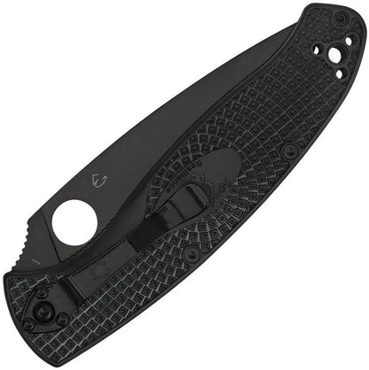 Spyderco Resilience Folding Knife - Budget Friendly Everyday Carry With 4.25 Inch 8Cr13MoV Blade And FRN Handle by Spyderco