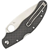 Spyderco Caly 35 Lockback Knife - Carbon Fiber Handle And ZDP-189 Blade For EDC Enthusiasts by Spyderco
