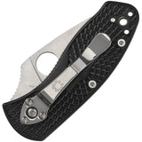 Spyderco Ambitious Light Linerlock Knife - Slim 2.5 Inch Satin Blade For Everyday Carry by Spyderco