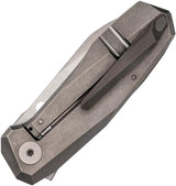 Spyderco Techno 3 Reeve Integral Lock Knife - CTS XHP Blade And Titanium Handle For EDC Enthusiasts by Spyderco