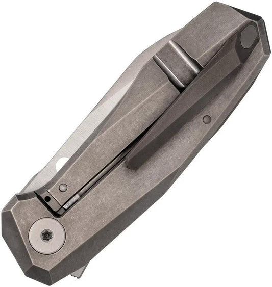 Spyderco Techno 3 Reeve Integral Lock Knife - CTS XHP Blade And Titanium Handle For EDC Enthusiasts by Spyderco