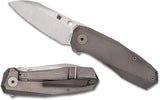 Spyderco Techno 3 Reeve Integral Lock Knife - CTS XHP Blade And Titanium Handle For EDC Enthusiasts by Spyderco