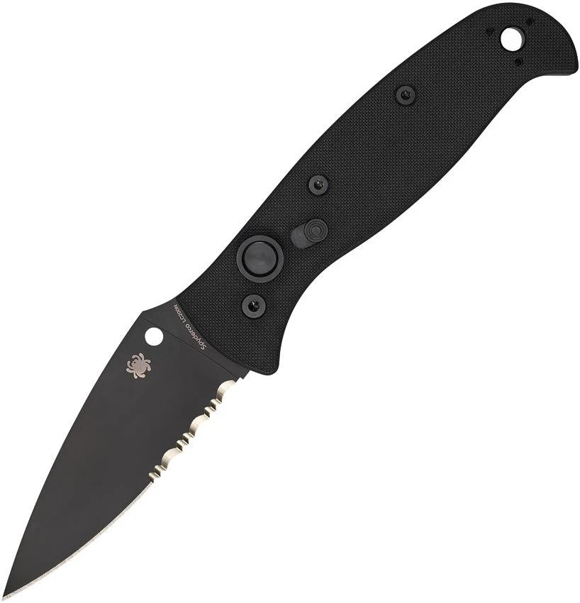 Spyderco Auto Autonomy 2 Button Lock C165GPSBBK2 by Spyderco