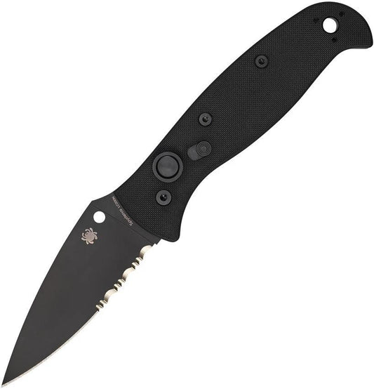 Spyderco Auto Autonomy 2 Button Lock C165GPSBBK2 by Spyderco