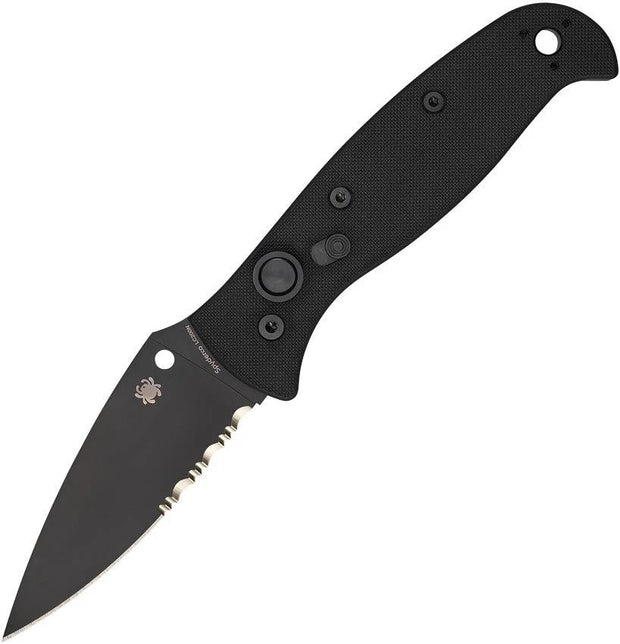 Spyderco Auto Autonomy 2 Button Lock C165GPSBBK2 by Spyderco