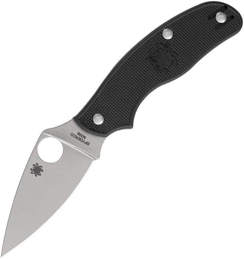 Spyderco Metropolitan Slipit Knife C213PBK with M398 Blade and Black FRN Handle for EDC Enthusiasts by Spyderco