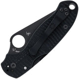 Spyderco Para 3 Salt Compress Lock Knife - MagnaCut Blade G10 Handle Corrosion Resistant EDC for Wet Environments by Spyderco