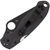 Spyderco Para 3 Black DLC S45VN Folding Knife With G10 Handle For Everyday Carry - Durable DLC Blade For EDC by Spyderco