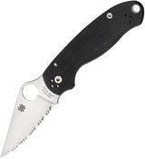 Spyderco Para 3 Satin Blade C223GS by Spyderco