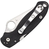 Spyderco Para 3 Satin Blade EDC Knife - Compact 3-Inch Blade With G10 Handle And S45VN Steel by Spyderco
