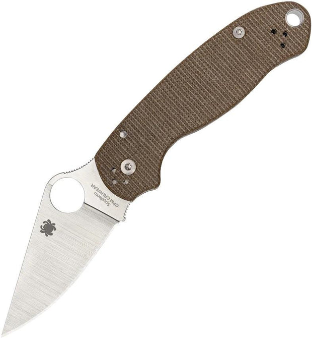 Spyderco Para 3 Compression Lock Brn C223MPCW by Spyderco